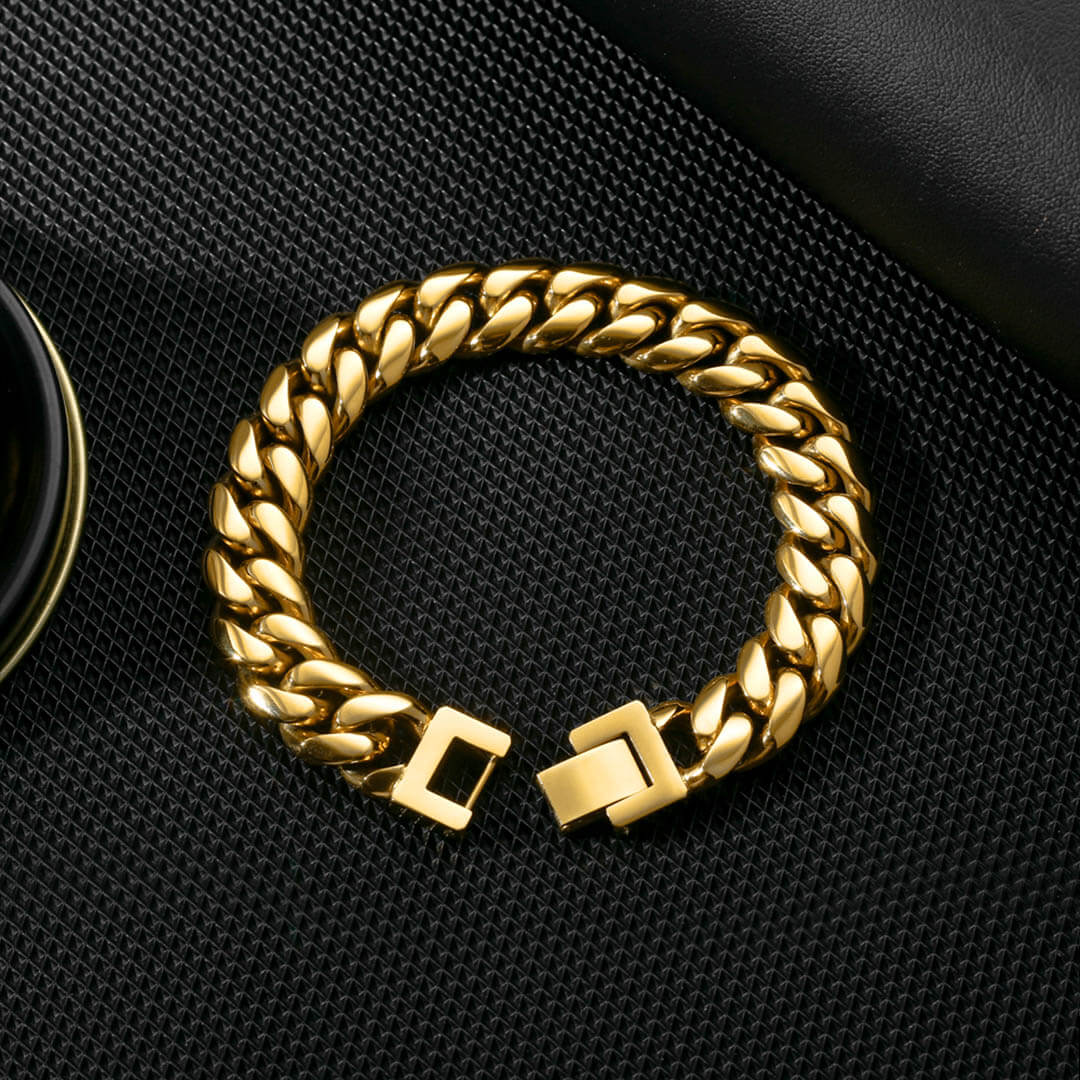 Miami Cuban Link Bracelet-12mm