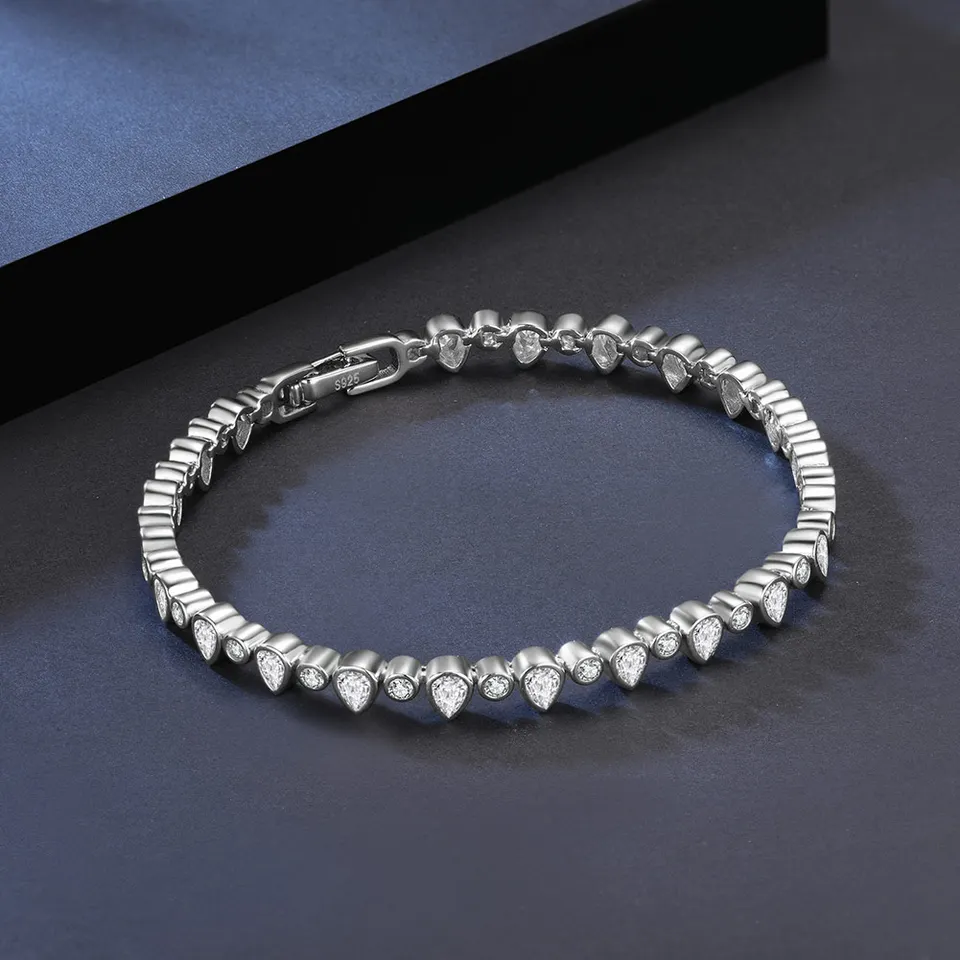 Teardrop Tennis Bracelet TMB180