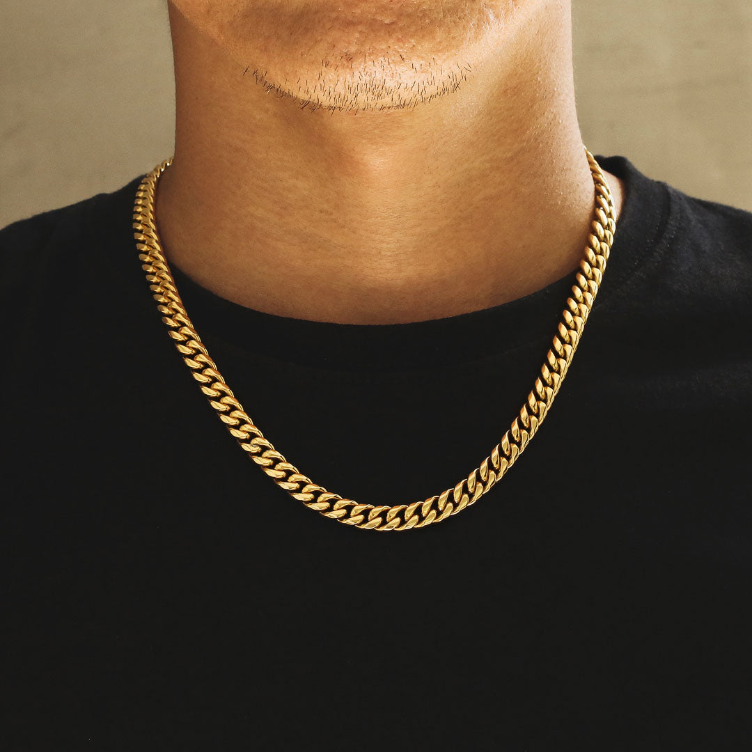 Miami Cuban Link 8mm chain necklace