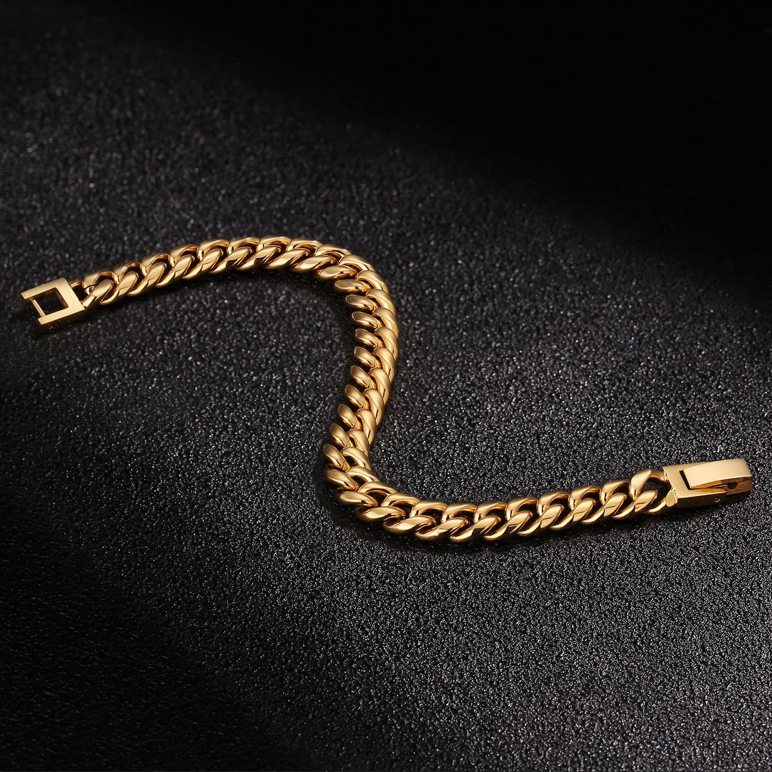 Miami Cuban Link Bracelet-8mm