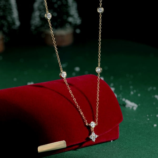 TMN190955 925 Silver Four-Leaf