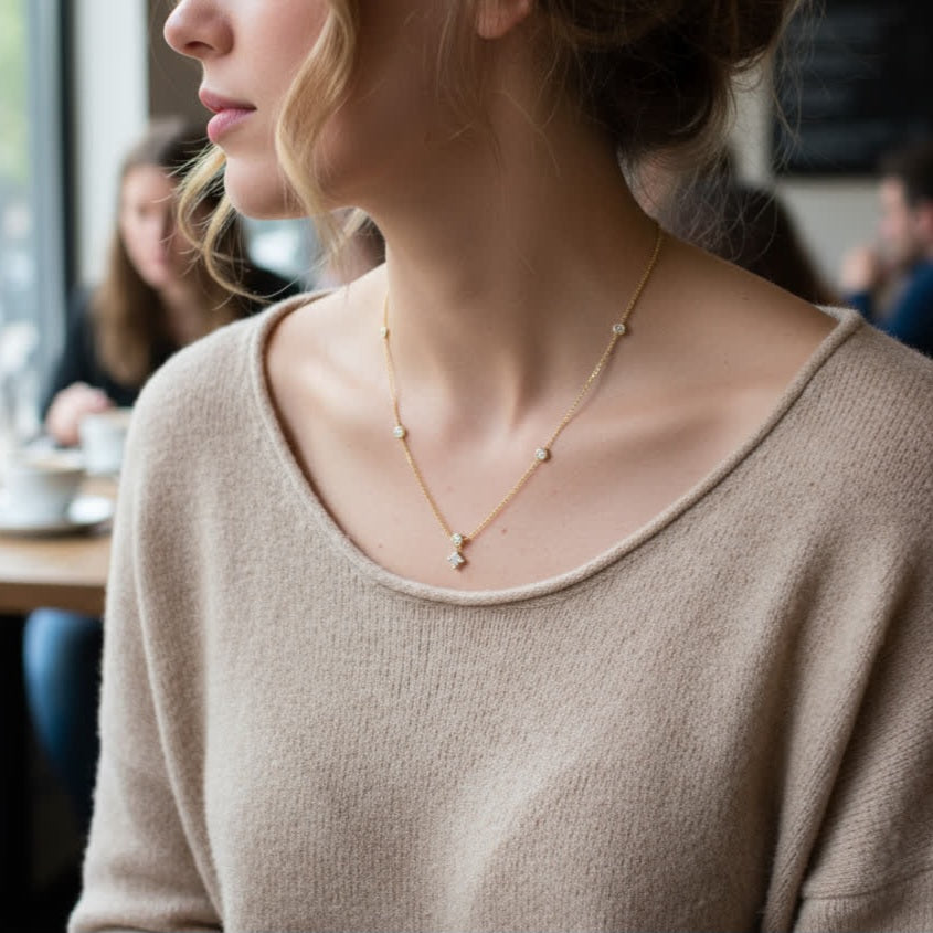 TMN190955 925 Silver Four-Leaf