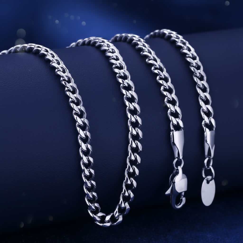 Miami Cuban Link 4mm chain necklace