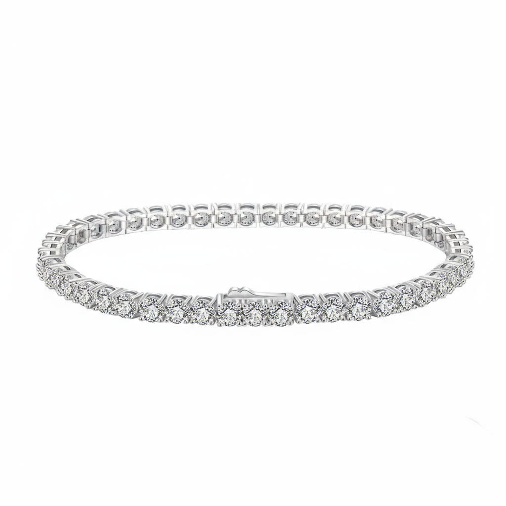 Sterling Silver Tennis Bracelet-3mm