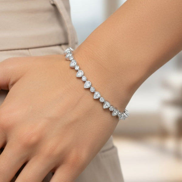 Teardrop Tennis Bracelet TMB180
