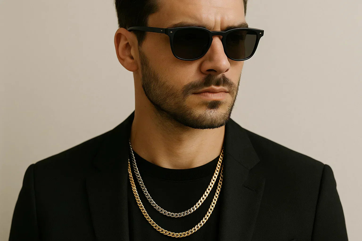 Gold cuban link necklace vs Sterling Silver