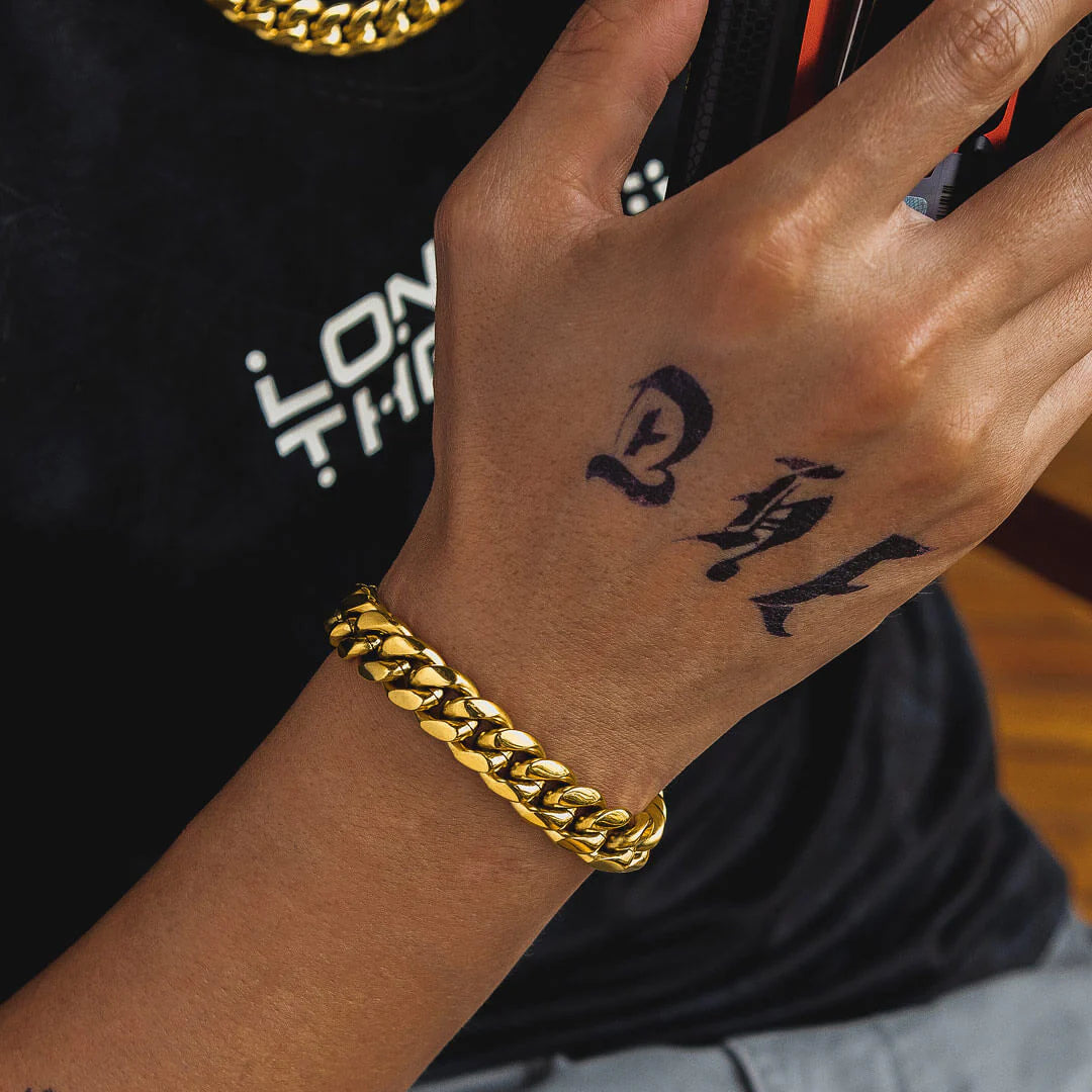 Miami Cuban Link Bracelet-12mm