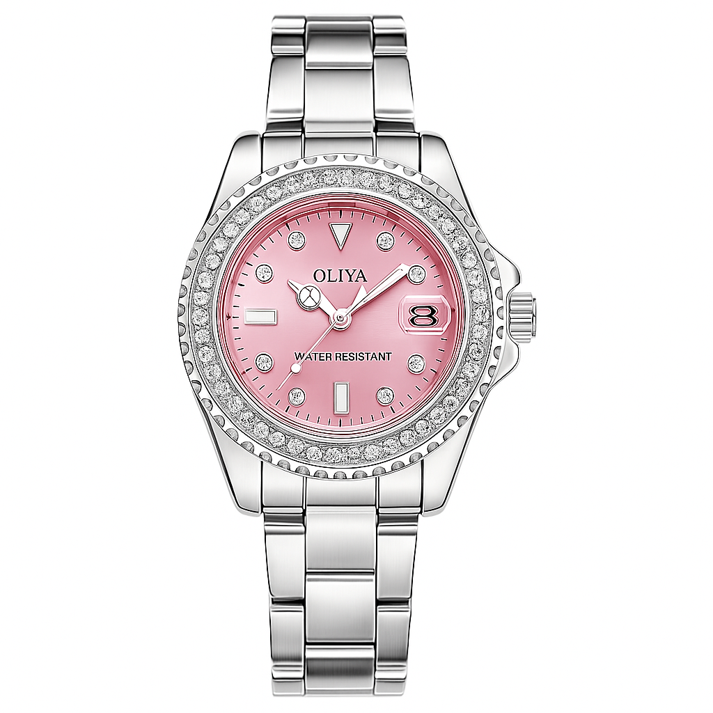 OLIYA – Pink Elegance Stainless Steel
