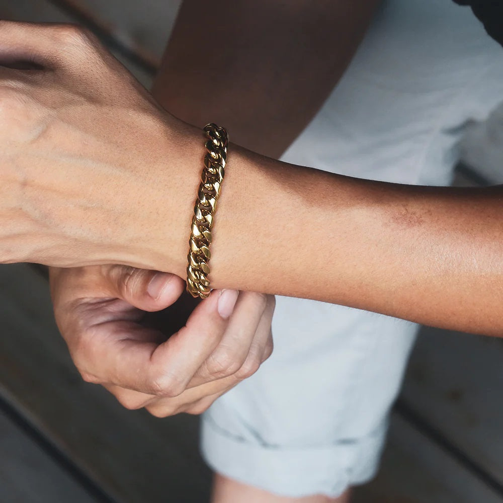 Miami Cuban Link Bracelet-10mm