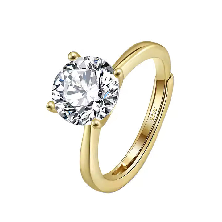 TMR37 1-4ct 8A Zirconia 925