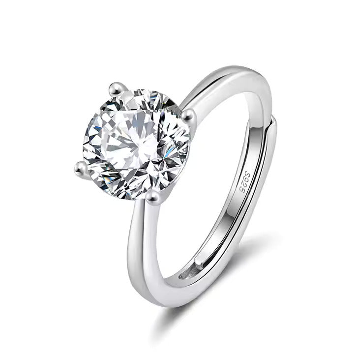 TMR37 1-4ct 8A Zirconia 925