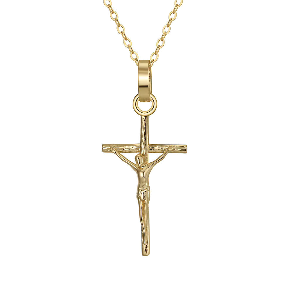 TMN39 925 Silver Cross Locket Necklace