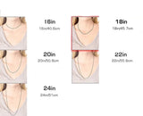 Necklace-Diamond Cut Cuban Link Curb Chain
