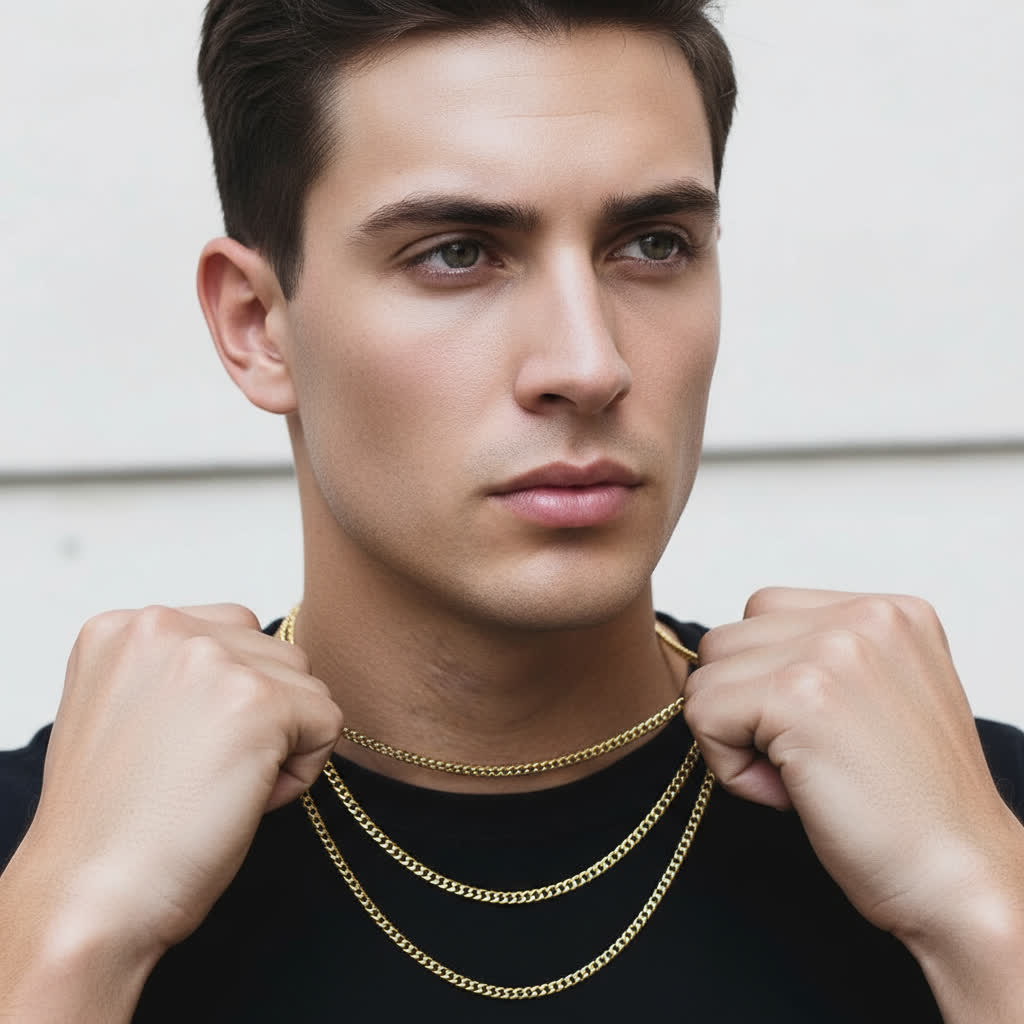 Miami Cuban Link 3mm chain necklace