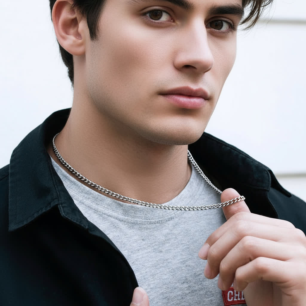 Miami Cuban Link 4mm chain necklace