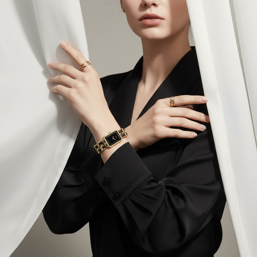 OLIYA – Noir Chain Luxe