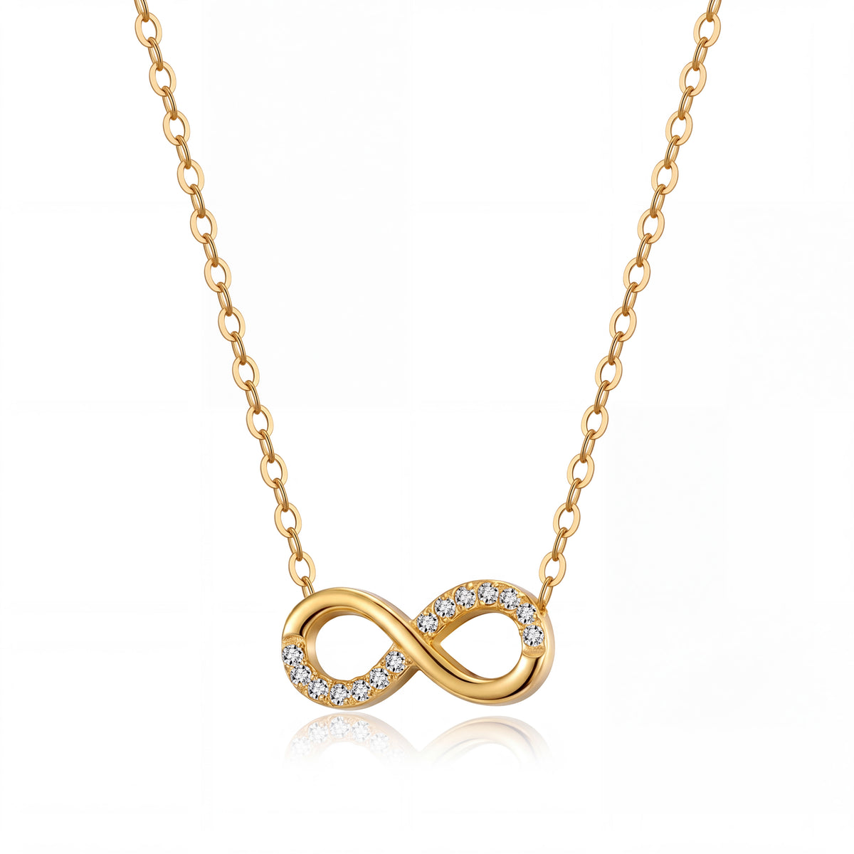 Infinity waterproof timeless necklace