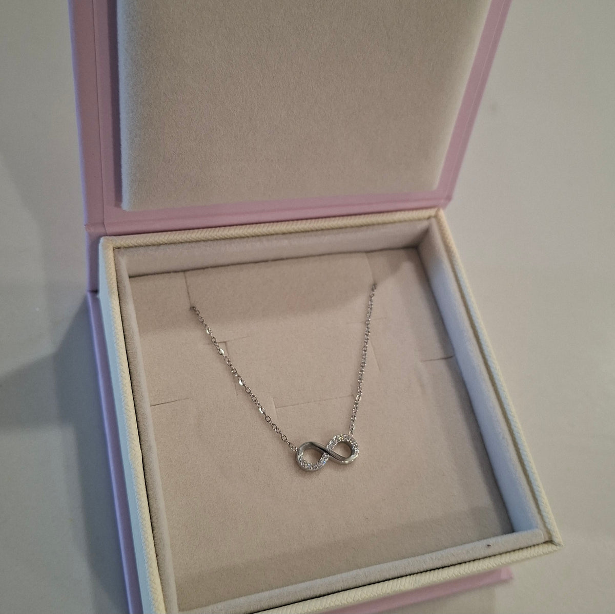 Infinity waterproof timeless necklace